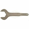 Dixon Hex Wrench, Single Sided, 2 in Tip, Aluminum Blade 25H-200